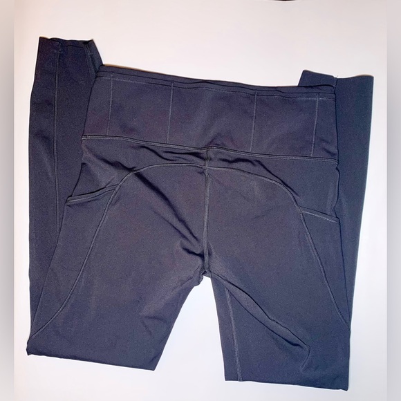 Lululemon All the Right Places High-Rise Cord Waist Crop 23” Pockets Sz 6 Black - Picture 4 of 8